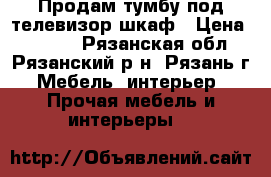 Продам тумбу под телевизор,шкаф › Цена ­ 2 000 - Рязанская обл., Рязанский р-н, Рязань г. Мебель, интерьер » Прочая мебель и интерьеры   